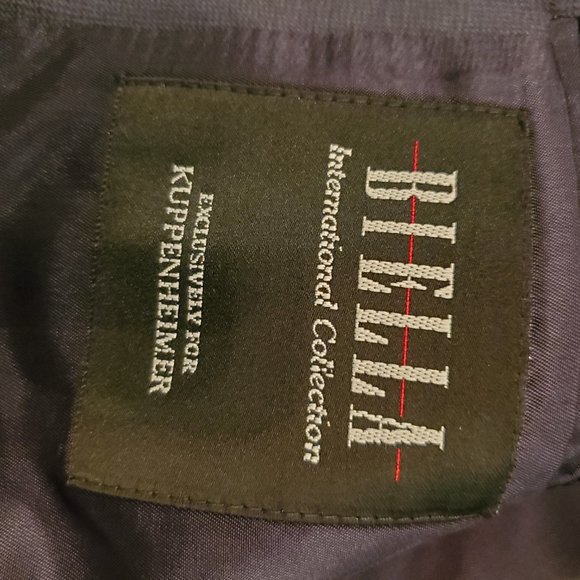 Navy Blue Men's Suit Jacket (size 42 Regular) - Picture 3 of 3